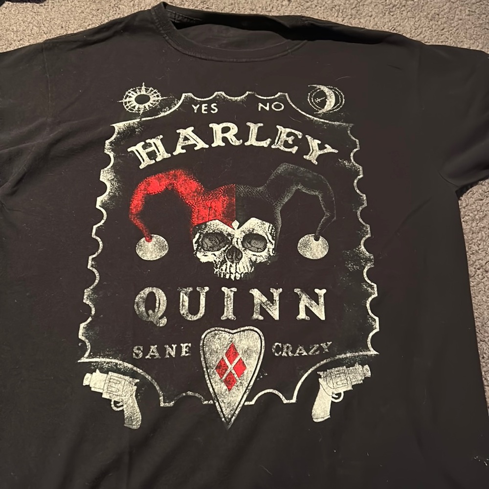 Harley Quinn ouija board shirt men’s medium